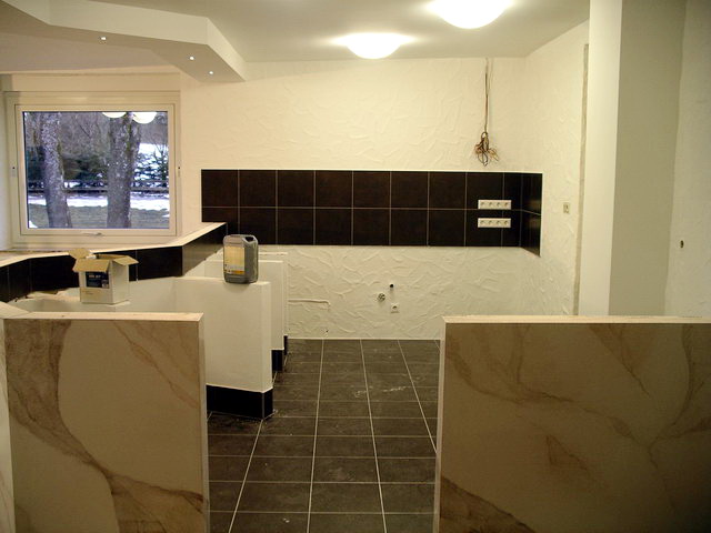 Clubheim-Umbau