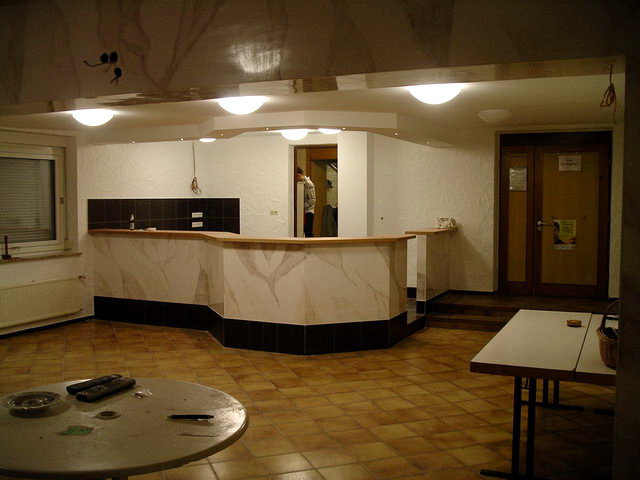 Clubheim-Umbau