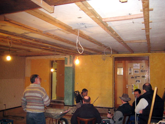 Clubheim-Umbau