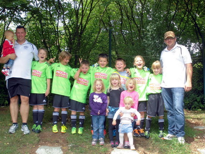 5. Platz der F-Jugend beim Klingenmaier-Cup in Heuchlingen