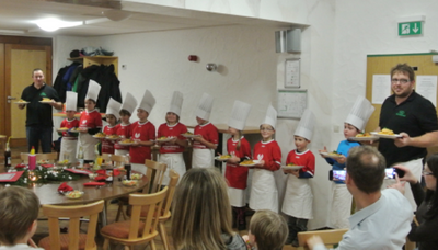 Weihnachtsfeier der F-Jugend