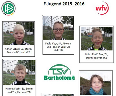 Unsere F-Jugend stellt sich vor