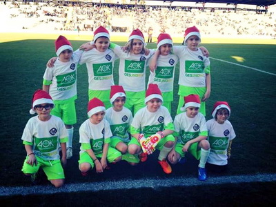 E-Jugend Einlaufkids beim VfR Aalen