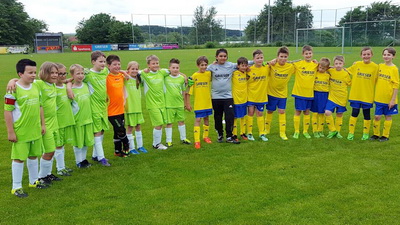 E-Jugend Spiel in Lautern
