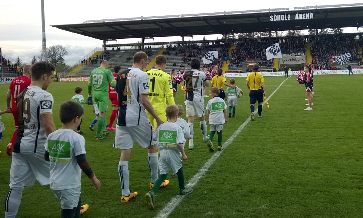 Unsere Bambinis beim VfR Aalen
