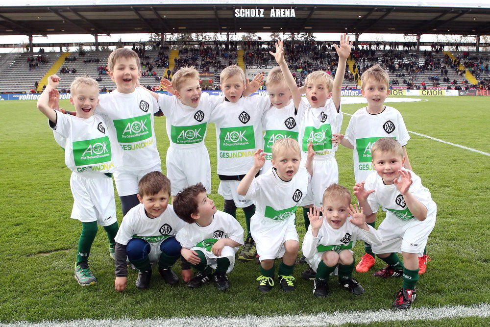 Unsere Bambinis beim VfR Aalen