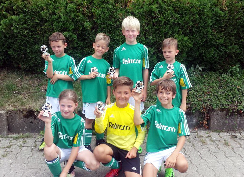 F-Jugend beim Sportwochenende des FC Bargau