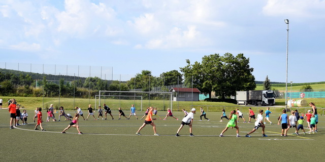 Sportabzeichen-Abnahme beim TSV Bartholomä