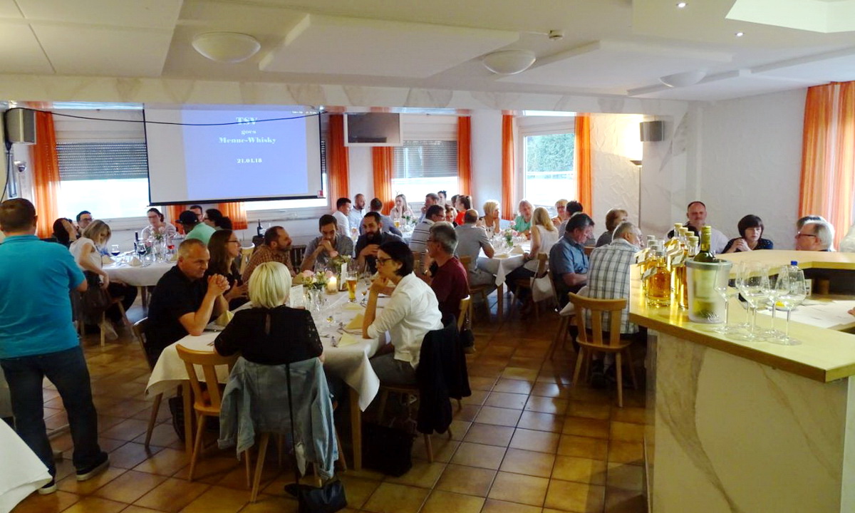 TSV goes Menu Whisky