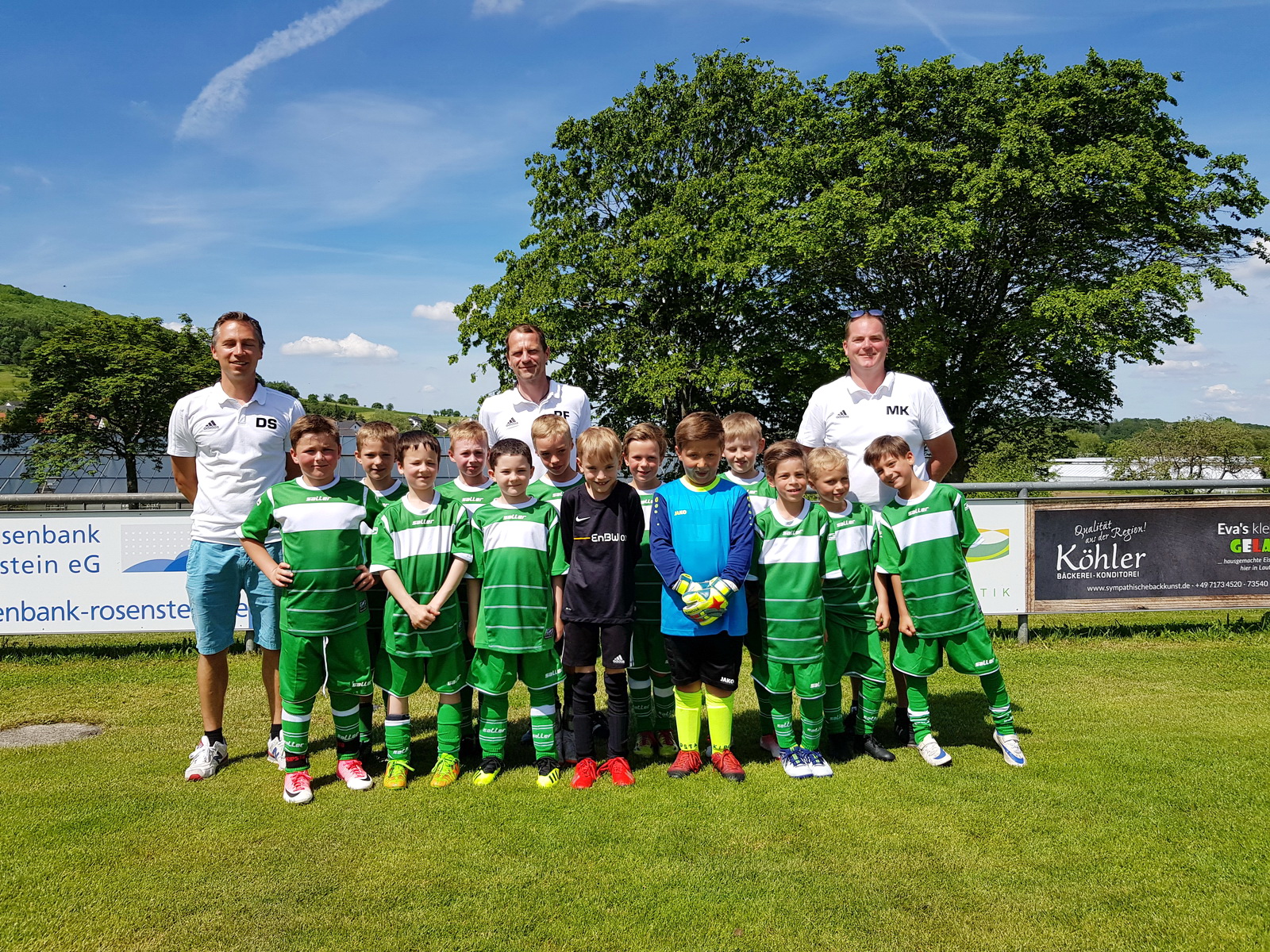 F-Jugend Mannschaftsfoto Saison 2018/2019
