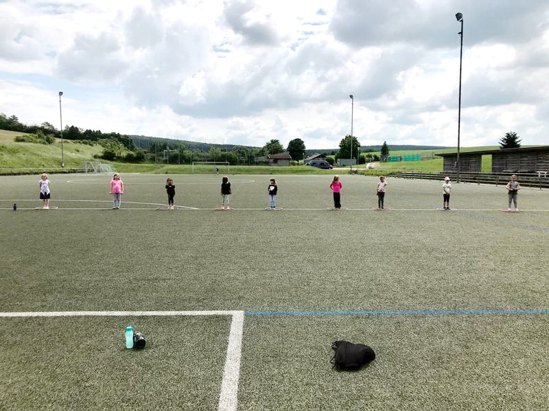 Sport mit Abstand