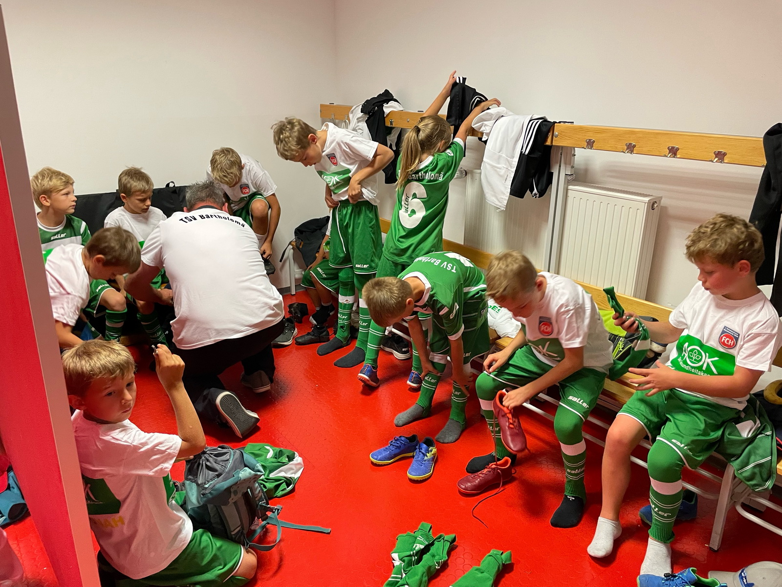 Einlaufkinder beim FC Heidenheim