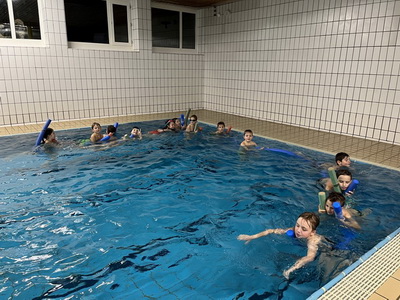 Schwimmtraining-Jahresabschluss