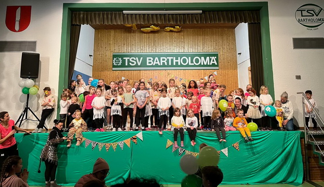 Neujahrsturnen in der TSV-Halle