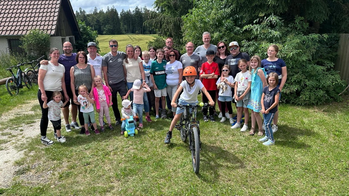 1. Fahrrad-Tour der AH-Gruppe