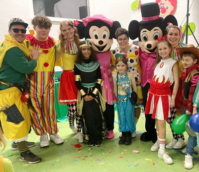 Kinderfasching in der TSV-Halle