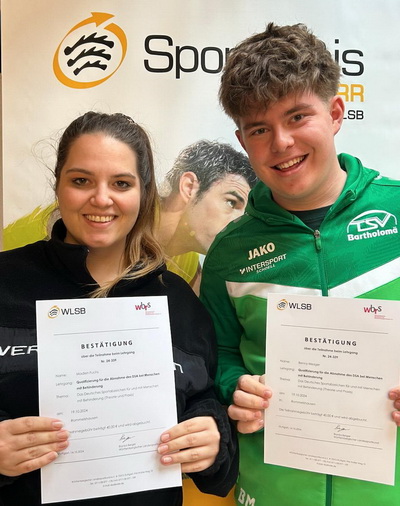 Sportabzeichen für Menschen mit Behinderung