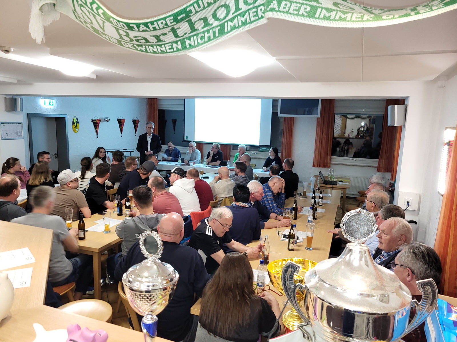 Hauptversammlung im TSV-Clubheim