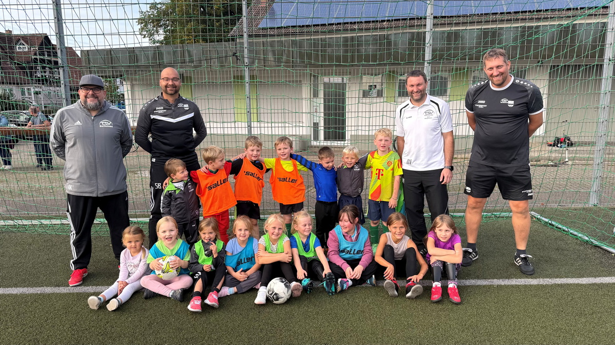 Erstes Bambini-Training am 17.09.2025