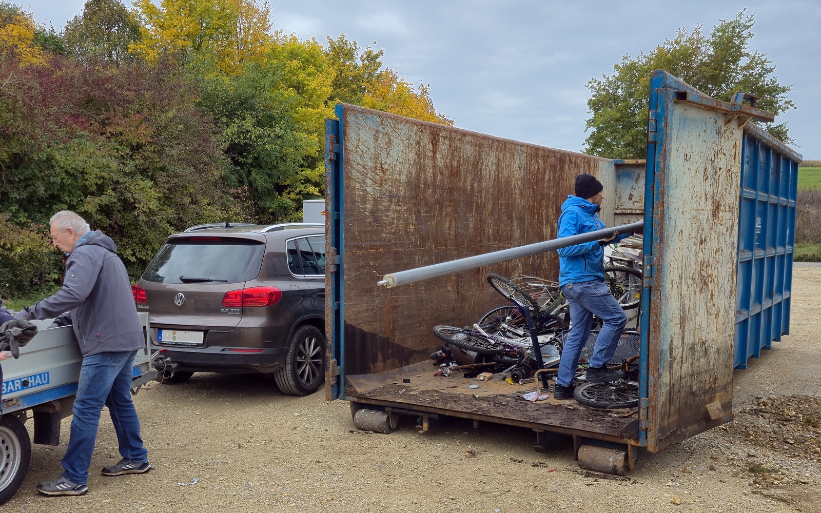 Erfolgreiche TSV-Schrottspendenaktion