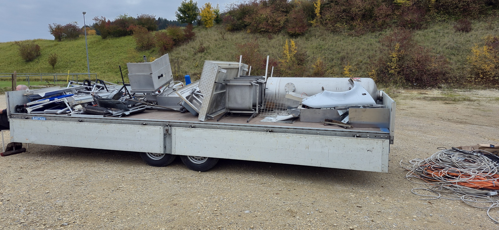 Erfolgreiche TSV-Schrottspendenaktion