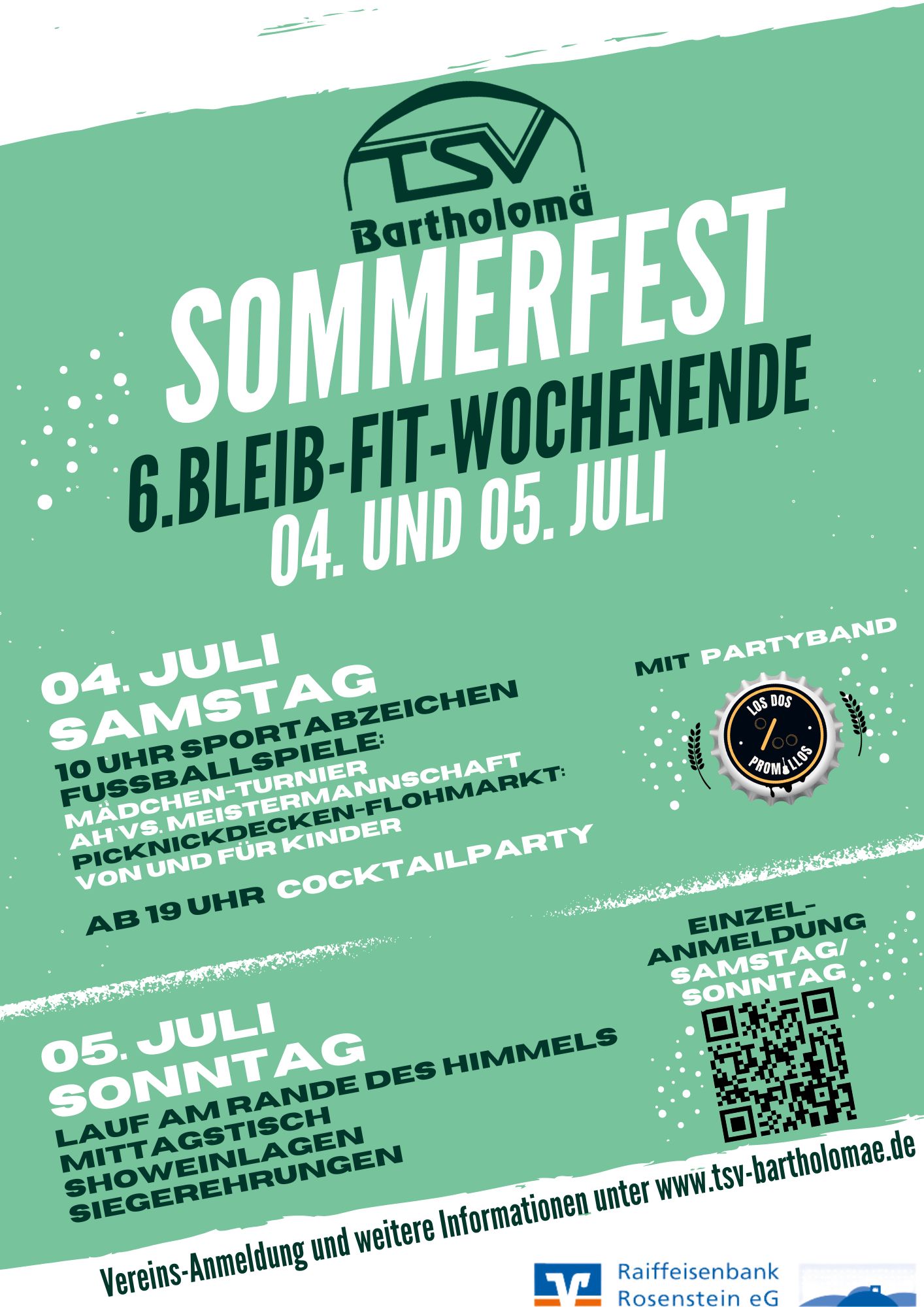 Flyer: Bleib-Fit-Wochenende 2026 Flyer: Bleib-Fit-Wochenende 2026