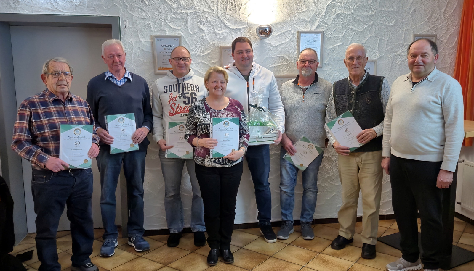 Hauptversammlung im TSV-Clubheim