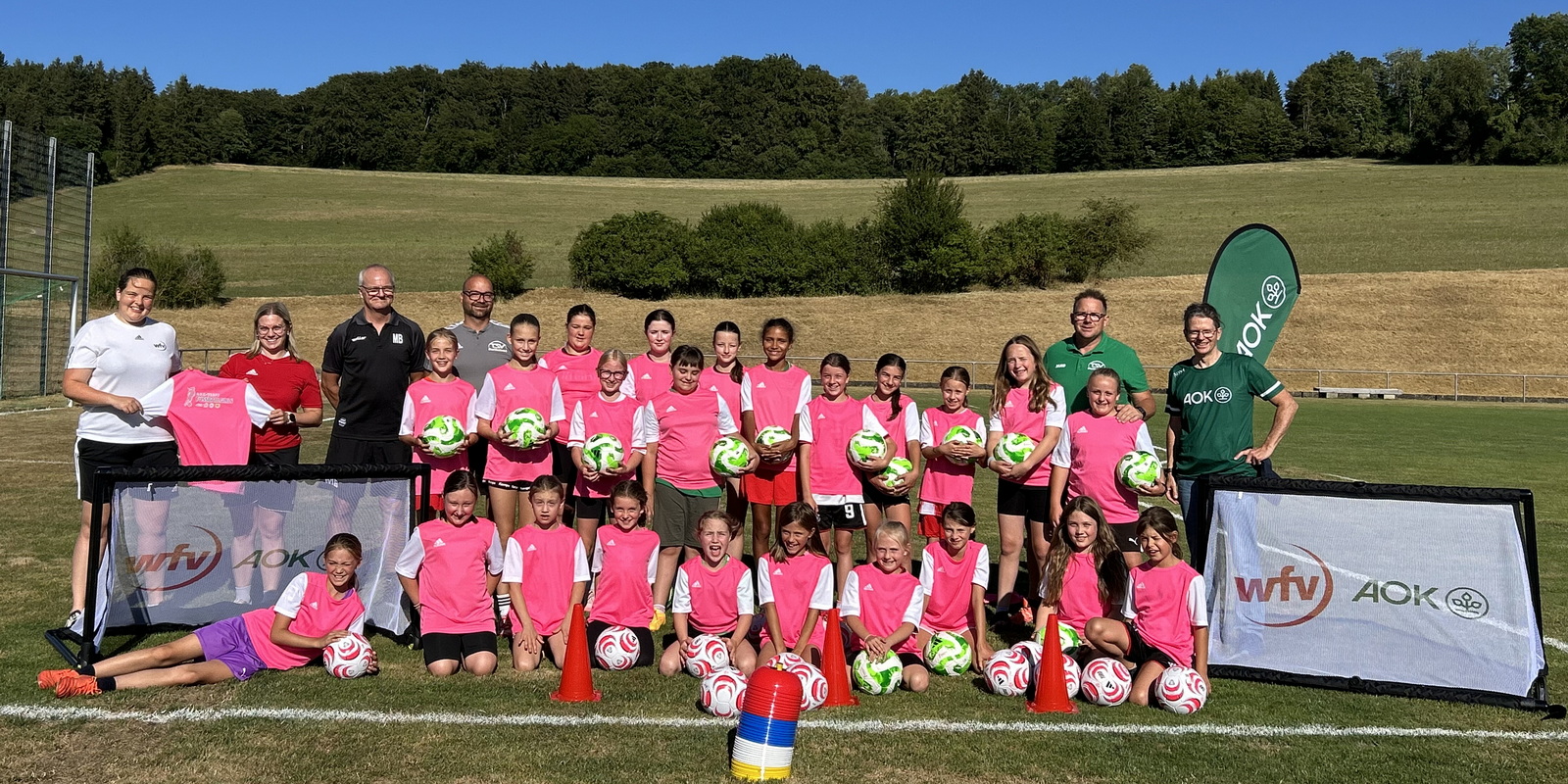 AOK Treff FußballGirls startet beim TSV Bartholomä