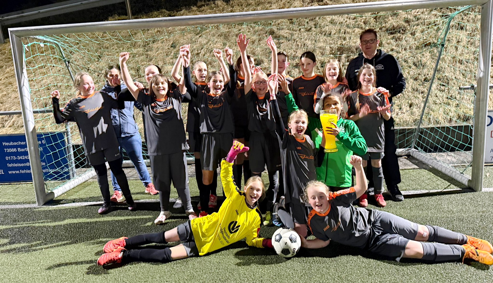 D-Juniorinnen-Freundschaftsspiel gegen den TV Lindach