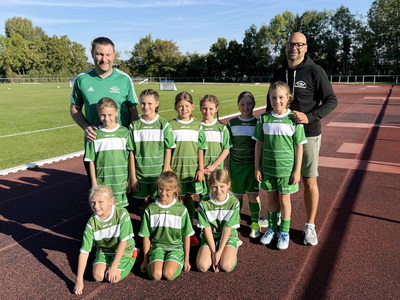 1. Spieltag in Heubach unserer F-Jugend-Mädels