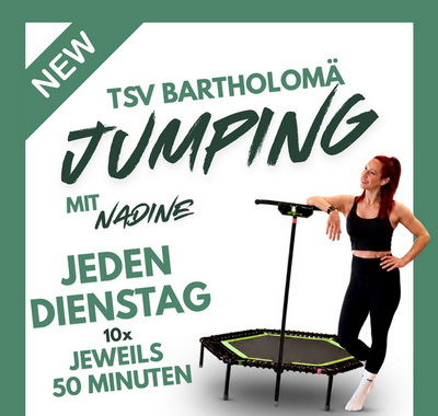 Neu: Jumping mit Nadine