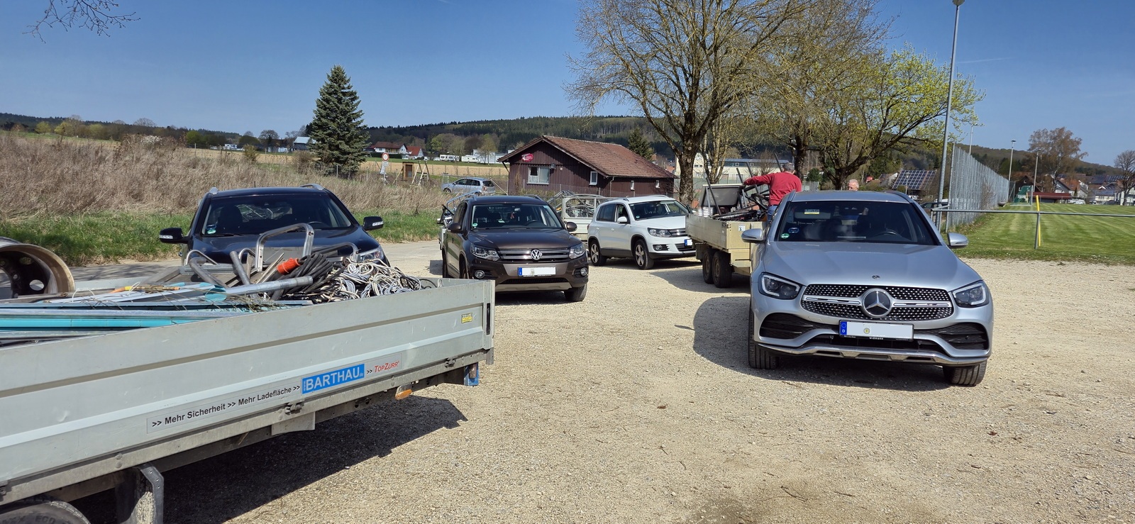 Erfolgreiche TSV-Schrottspendenaktion