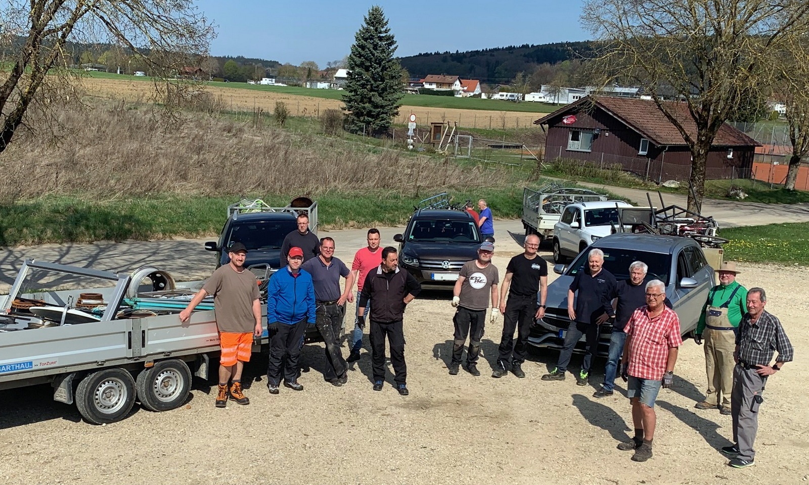 Erfolgreiche TSV-Schrottspendenaktion