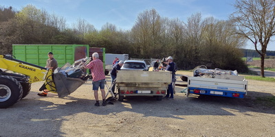 Erfolgreiche TSV-Schrottspendenaktion